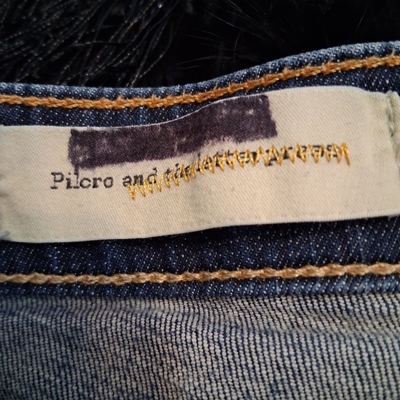 🎀 Anthropologie Pilcro And The Letter Press Jean Shorts Stet Trip Mid Rise 29 - Picture 8 of 11